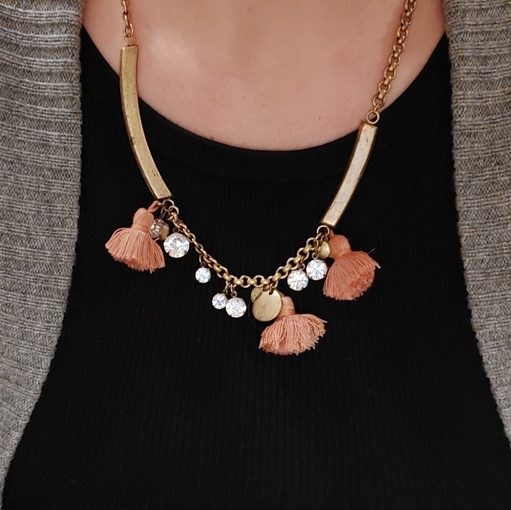 3/$25 -- J. Crew | mixed media necklace